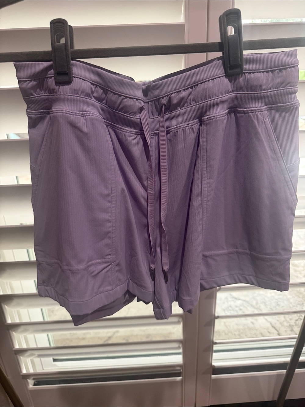 lululemon athletica Lavender Drawcord Athletic Shorts